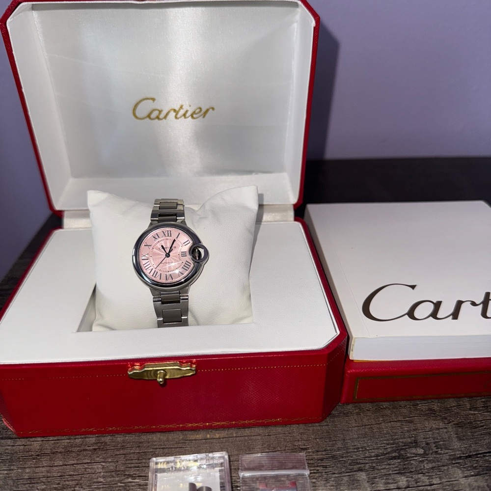 Ballon Bleu with pink 33mm dial - See description!